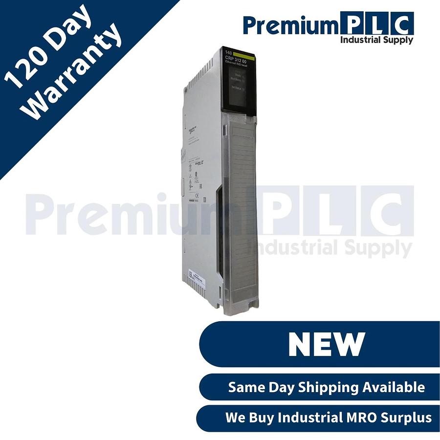 NEW SCHNEIDER ELECTRIC MODICON 140CRP31200 Quantum E/NET RIO HEAD 140-CRP-312-00