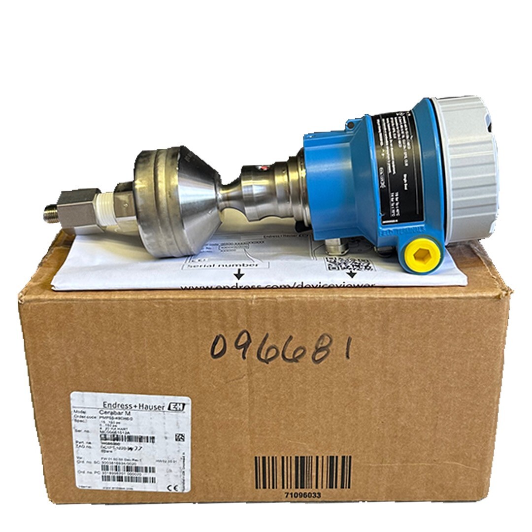 Used NEW ENDRESS+HAUSER PMP55-49EH6/0 / PMP5549EH60 Cerabar M PRESSURE TRANSMITTER