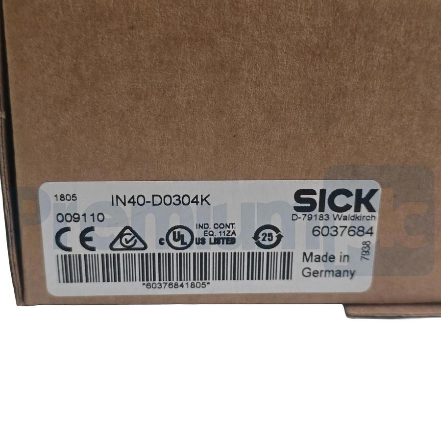 SICK IN40-D0304K Inductive Safety Switch 6037684 | M18 Non-Contact Sensor NSMP