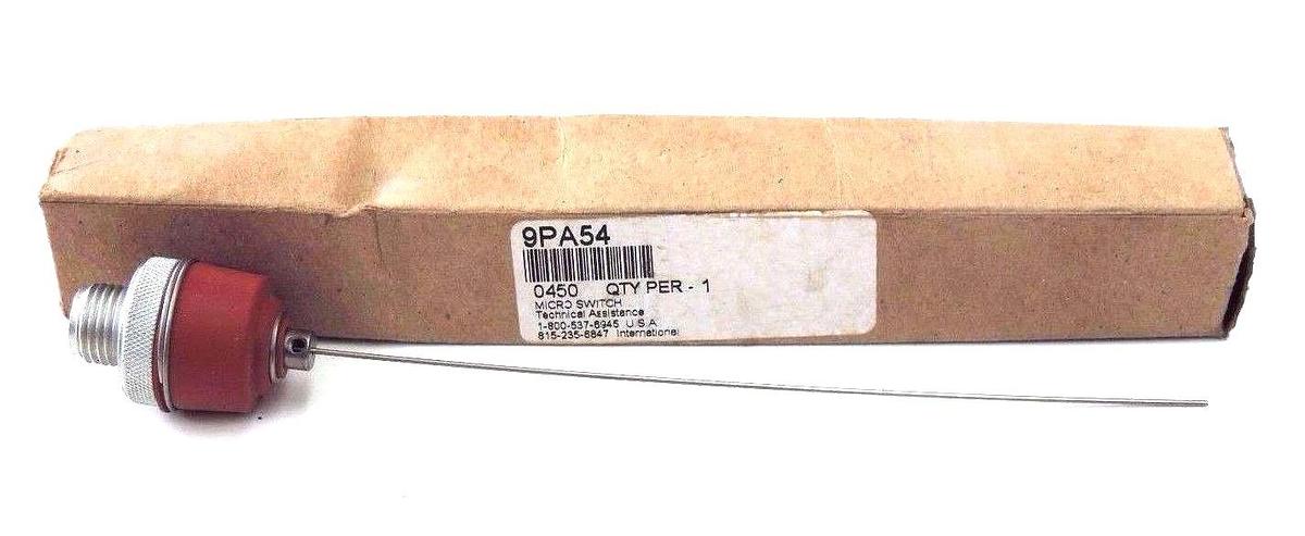 Used NIB HONEYWELL MICRO SWITCH 9PA54 LIMIT SWITCH, 0450