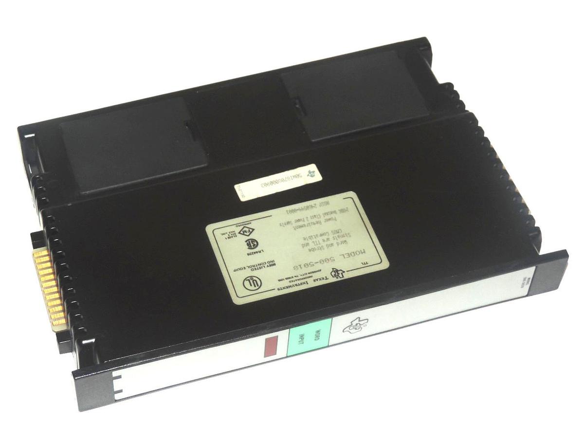 Used TEXAS INSTRUMENTS 500-5018 SERIES 500 INPUT MODULE