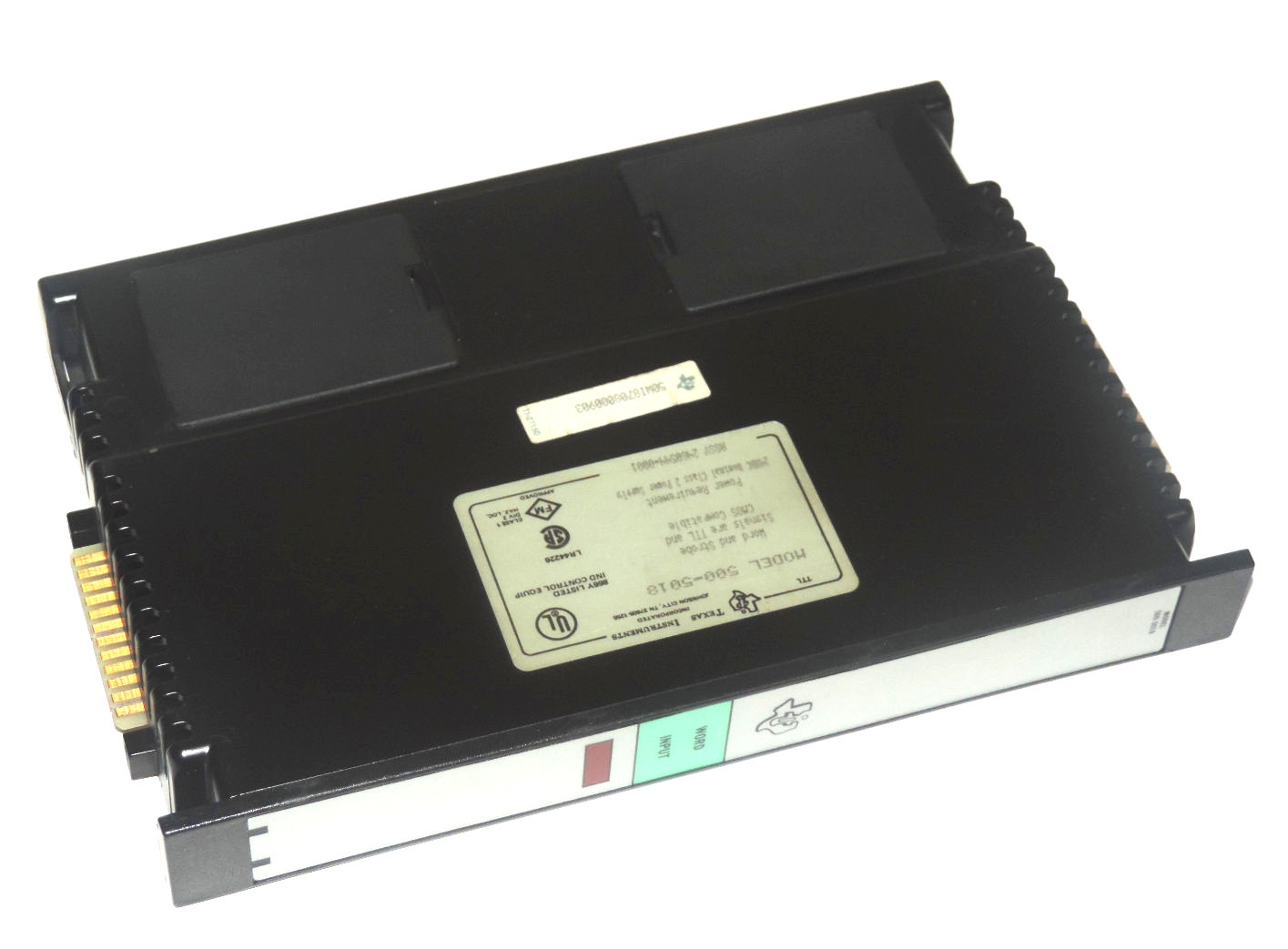 Used TEXAS INSTRUMENTS 500-5018 SERIES 500 INPUT MODULE