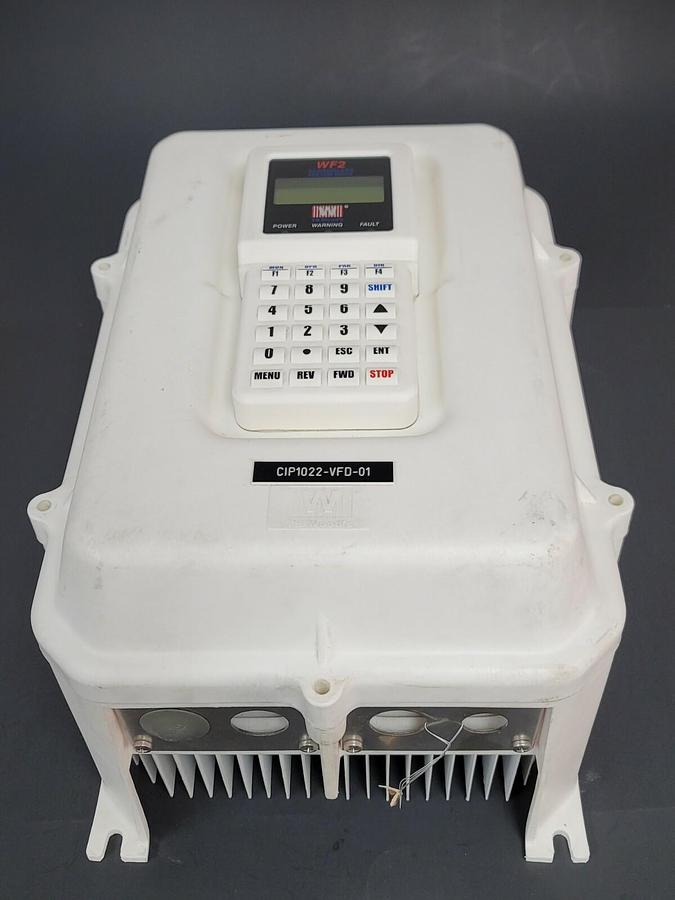 Used DANFOSS VACON TB WOODS WF2C4010-0N DRIVE 10HP 460VAC 3PHASE NEMA 1