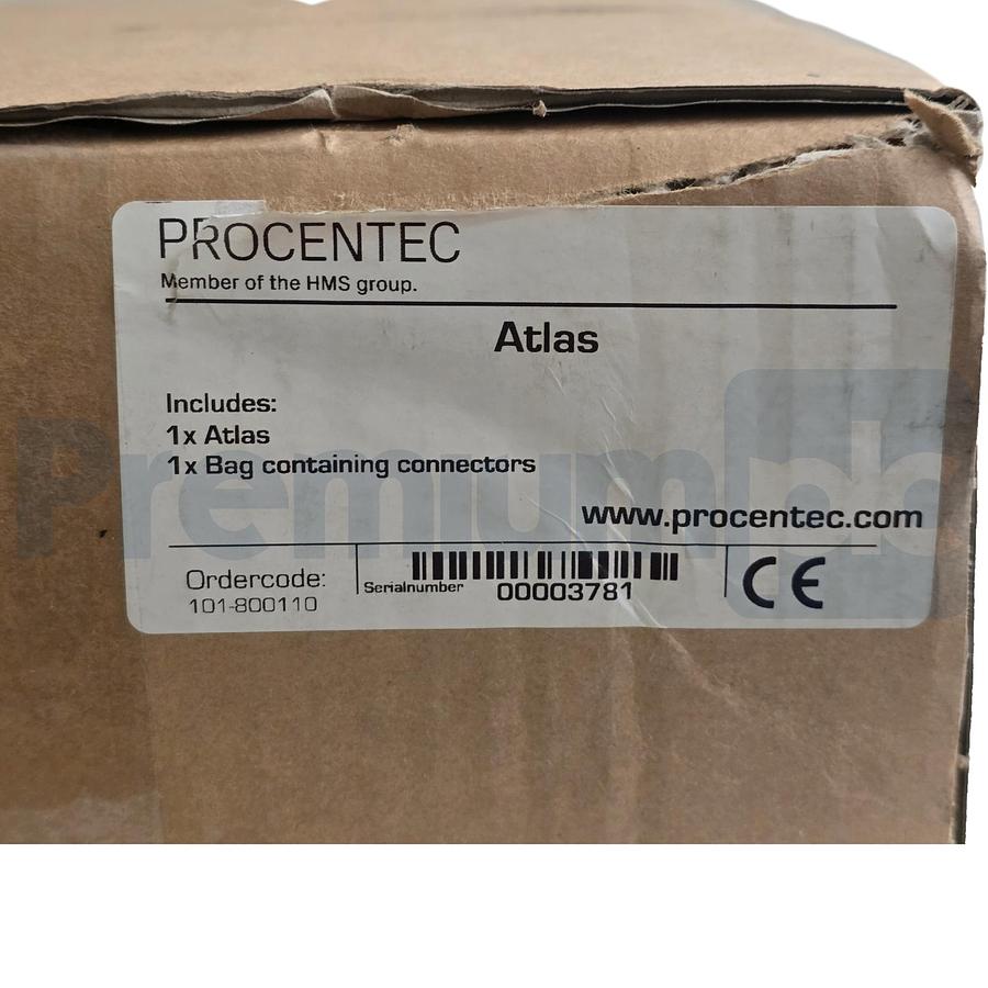 Used PROCENTEC ATLAS INDUSTRIAL E/NET (IE) DIAGNOSTIC SOLUTION DEVICE 101-800110 NSMP
