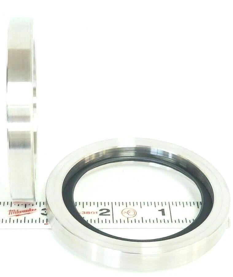 LOT OF 2 NEW GENERIC IDENT-NO. 052061 MATERIAL: 1.4401/PTFE SHAFT SEALING RINGS