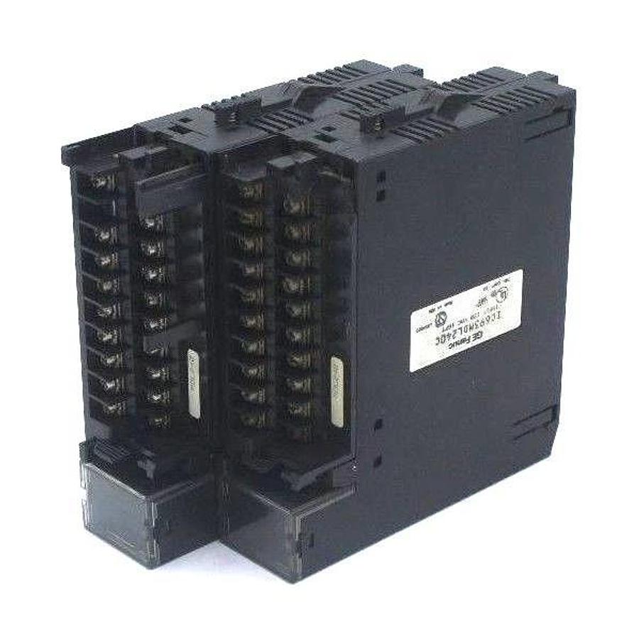 Used LOT OF 2 GE FANUC IC693MDL240C INPUT MODULES 120 VAC 16PT