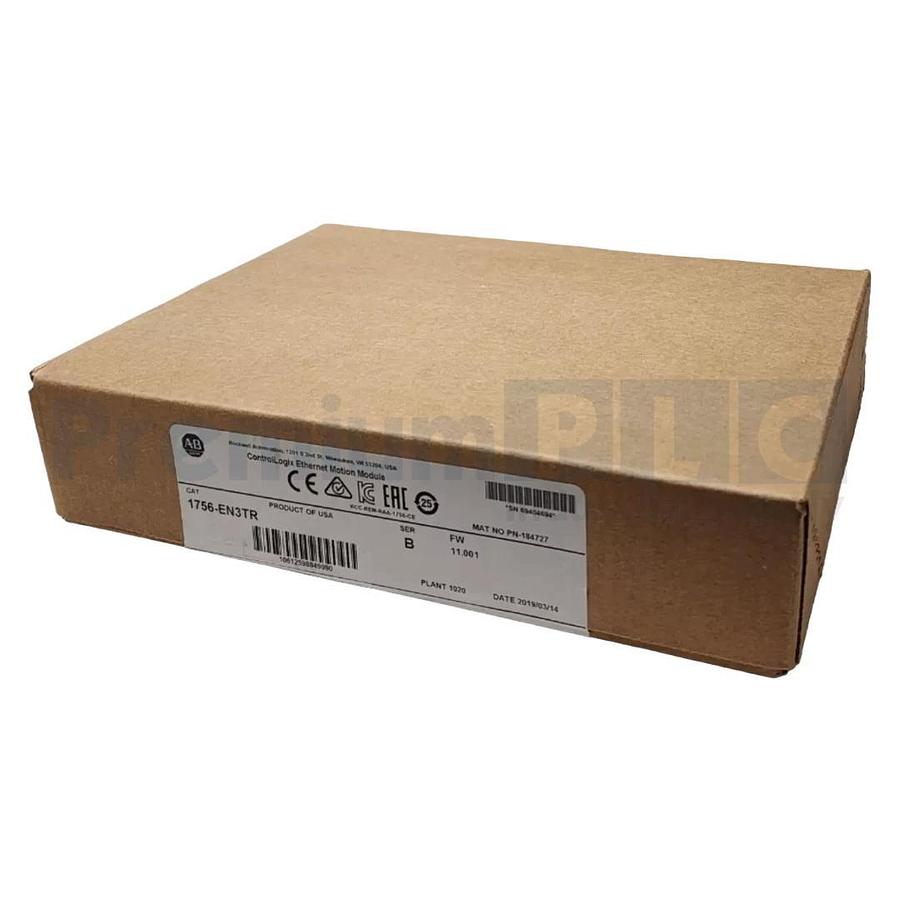 Used NEW ALLEN BRADLEY 1756-EN3TR /B ControlLogix ENET MOTION MODULE FW 11.001 NSFS