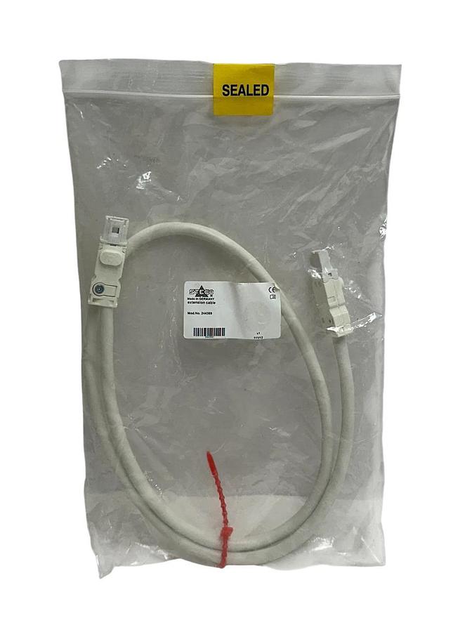 Used STEGO 244359 OEM EXTENSION CABLE ASSEMBLY LED 025 DAISY CHAIN AC VOLTAGE NSFS