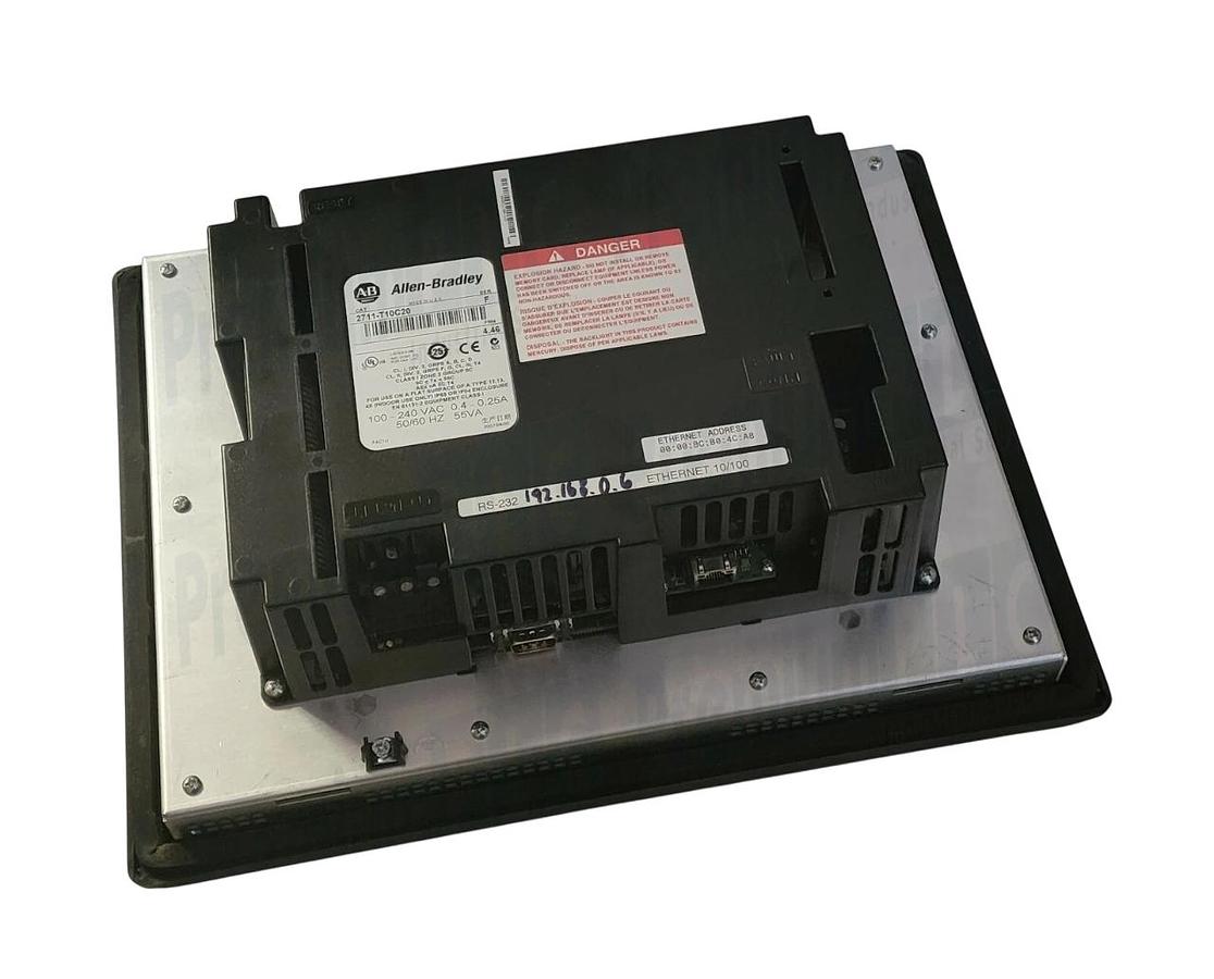 Used ALLEN BRADLEY 2711-T10C20 /F PanelView 1000 OPERATOR PANEL HMI FRN 4.46 USPI
