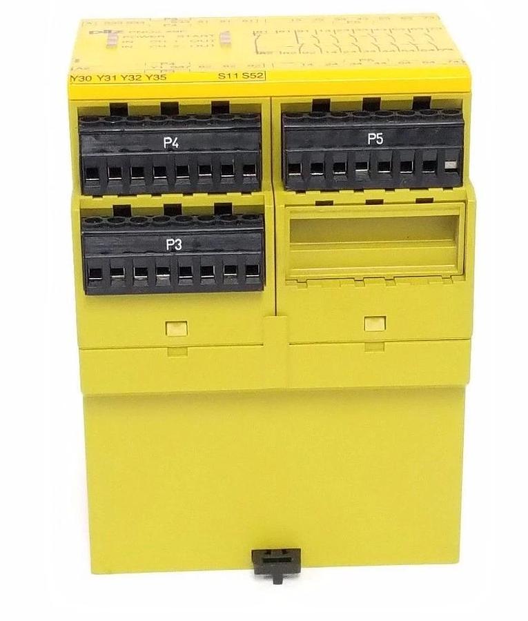 Used PILZ PNOZ-X9P-24VDC-7N/O-2N/C-2SO SAFETY RELAY PNOZ-X9P, 24VDC, 5.5W