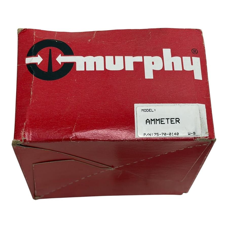 Used FW Murphy 75-70-0140 AC Amperes Panel Meter 400A Waukesha Gen Set New