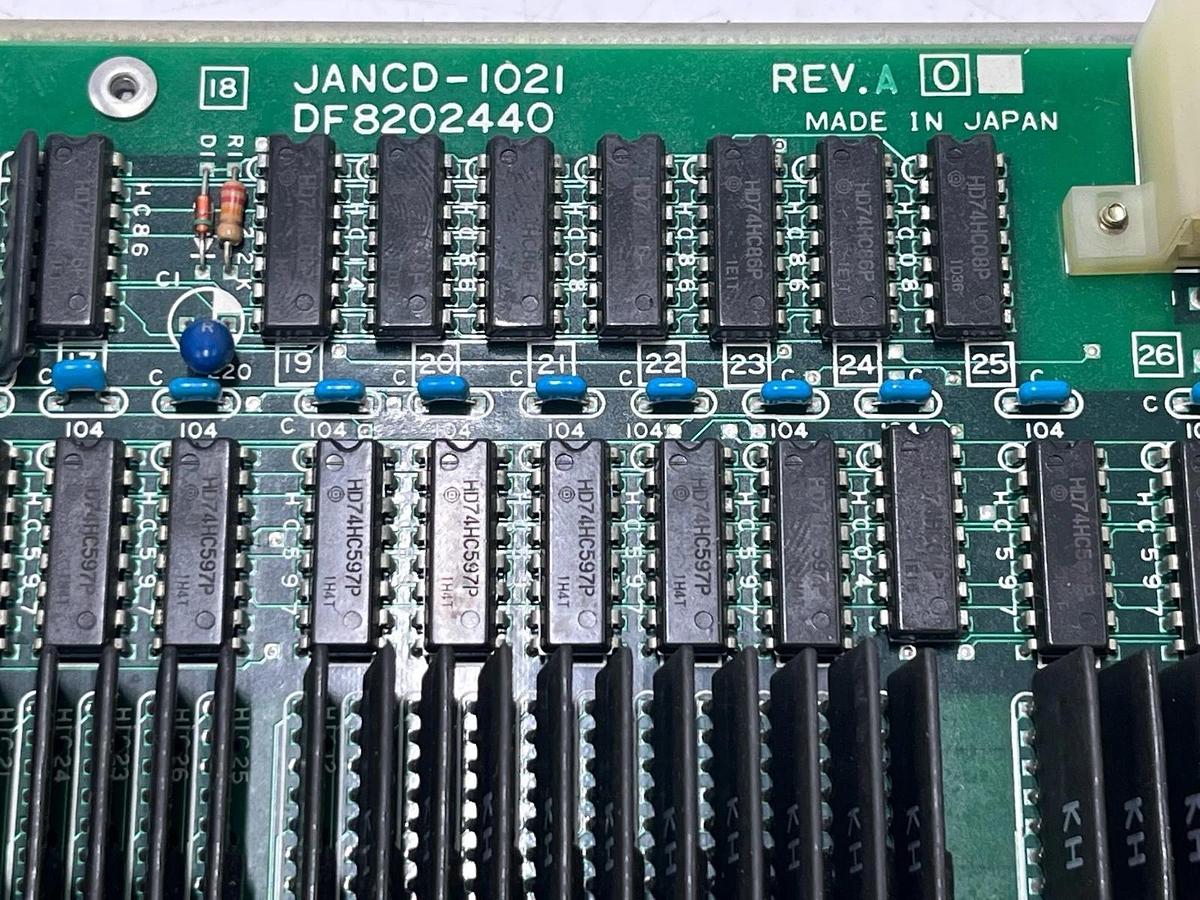 Used Yaskawa JANCD-1021 DF8202440 Rev A 01 CNC Input/Output Board