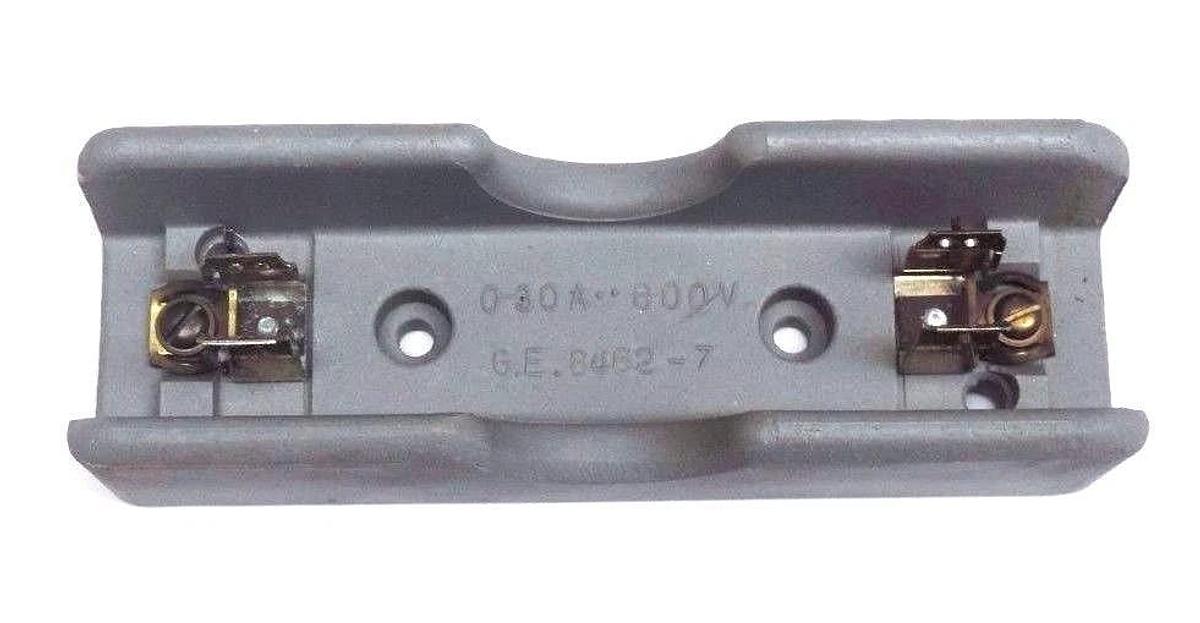 LOT OF 3 NEW GENERAL ELECTRIC GE8462-7 FUSE HOLDERS 0-30A 600V GE84627