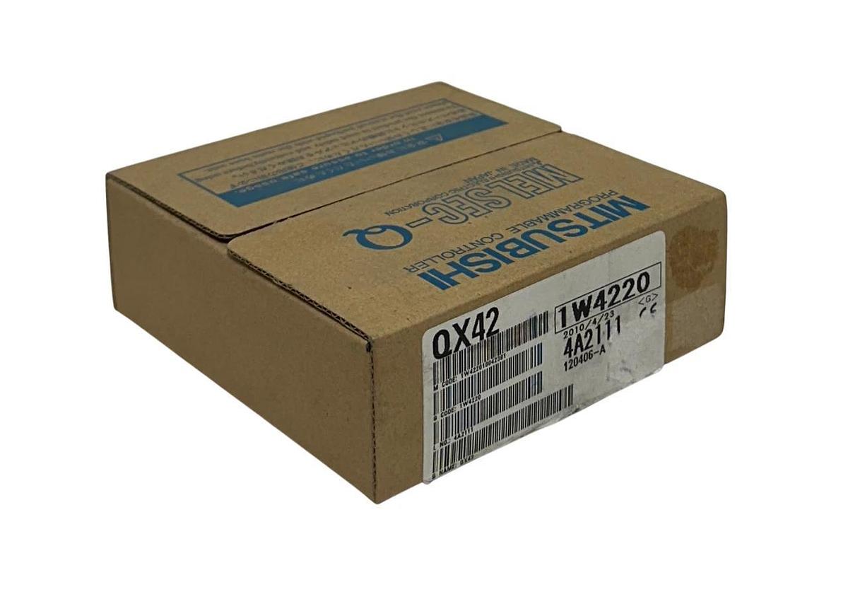 Used MITSUBISHI ELECTRIC QX42 MELSEC-Q DIGITAL INPUT MODULE 64-PT 24VDC OEM NSFS