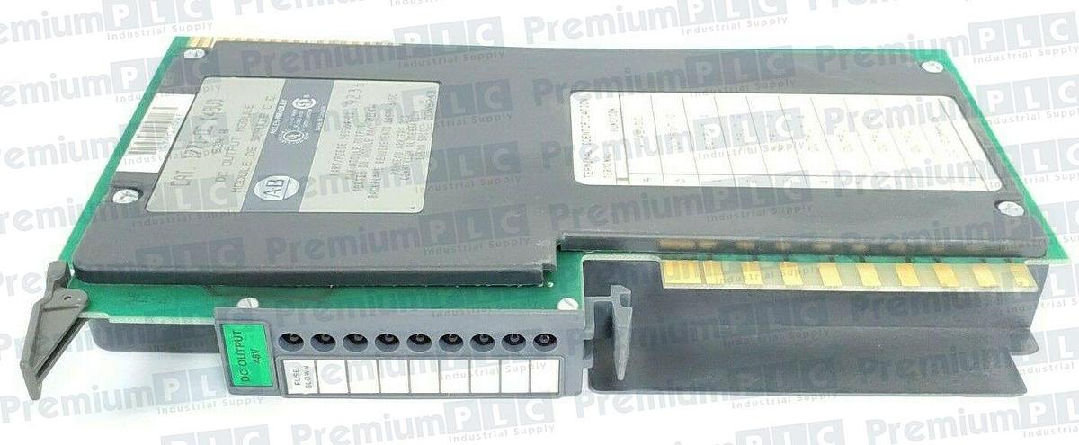 Used ALLEN BRADLEY 1771-OC SER. B DC OUTPUT MODULE 1771OC, 48V