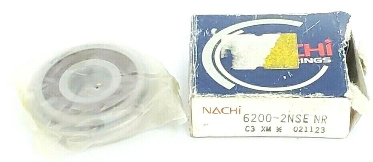 Used NIB NACHI 6200-2NSENR C3 BALL BEARING 6200-2NSE NR 62002NSENR