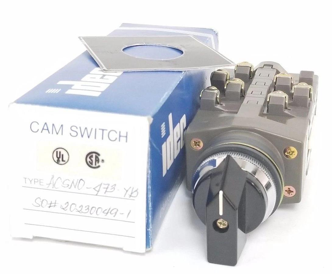 Used NIB IDEC ACSNO473YB CAM SWITCH ACSNO