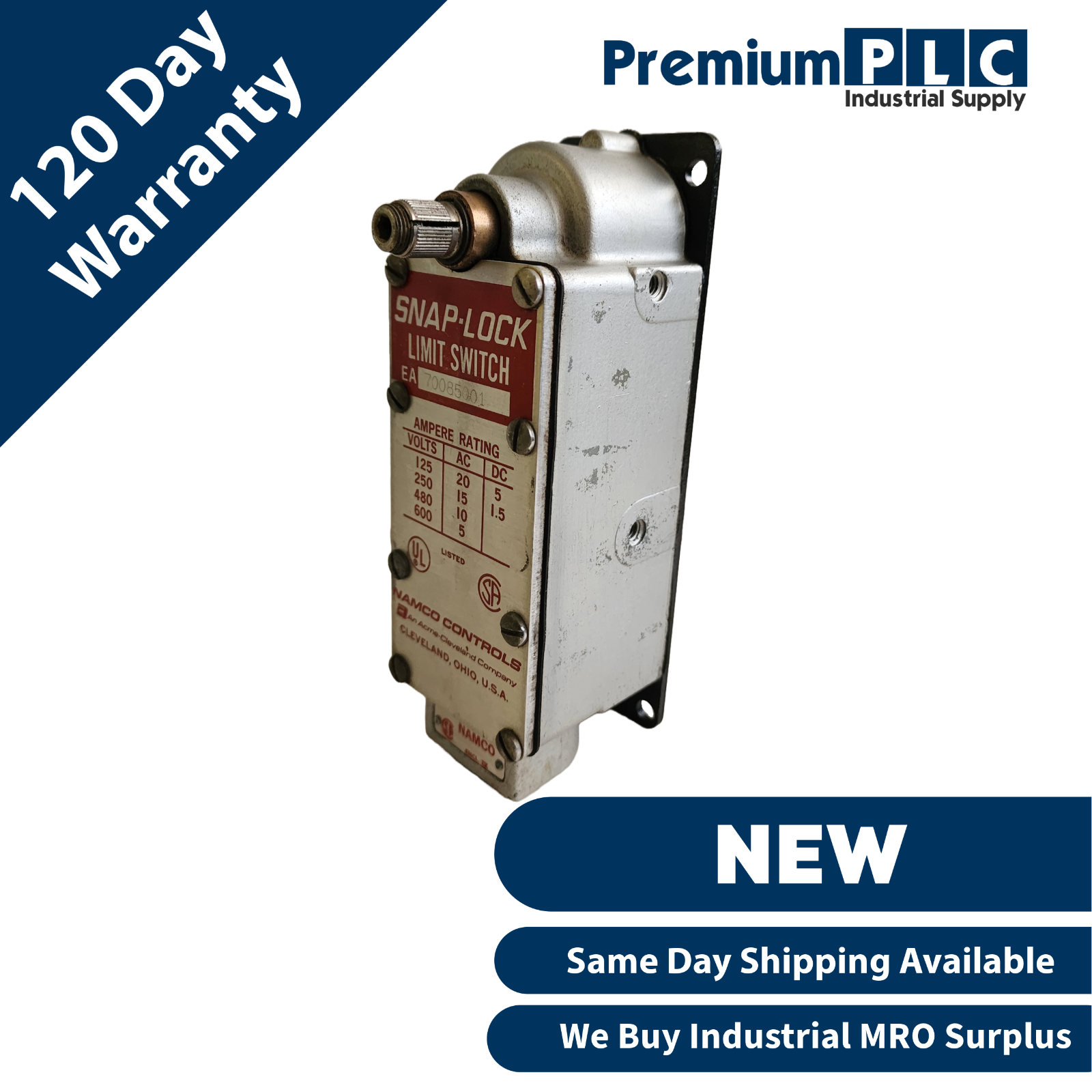 Used NEW DANAHER CONTROLS NAMCO EA700-85001 SNAP-LOCK LIMIT SWITCH EA70085001