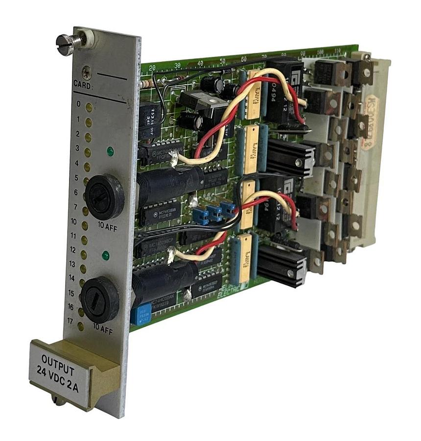 Used RELIANCE ELECTRIC 812.68.00 / 812.68.00ESW 24VDC 2A OUTPUT MODULE ADOI
