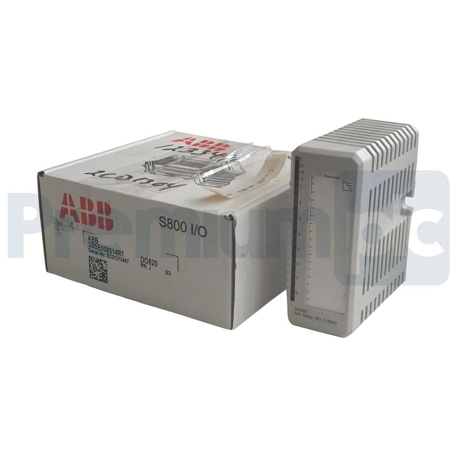 ABB S800 I/O 3BSE008514R1 DO820 Digital Output Module 8-Ch Relay PR:J G3 NSMP