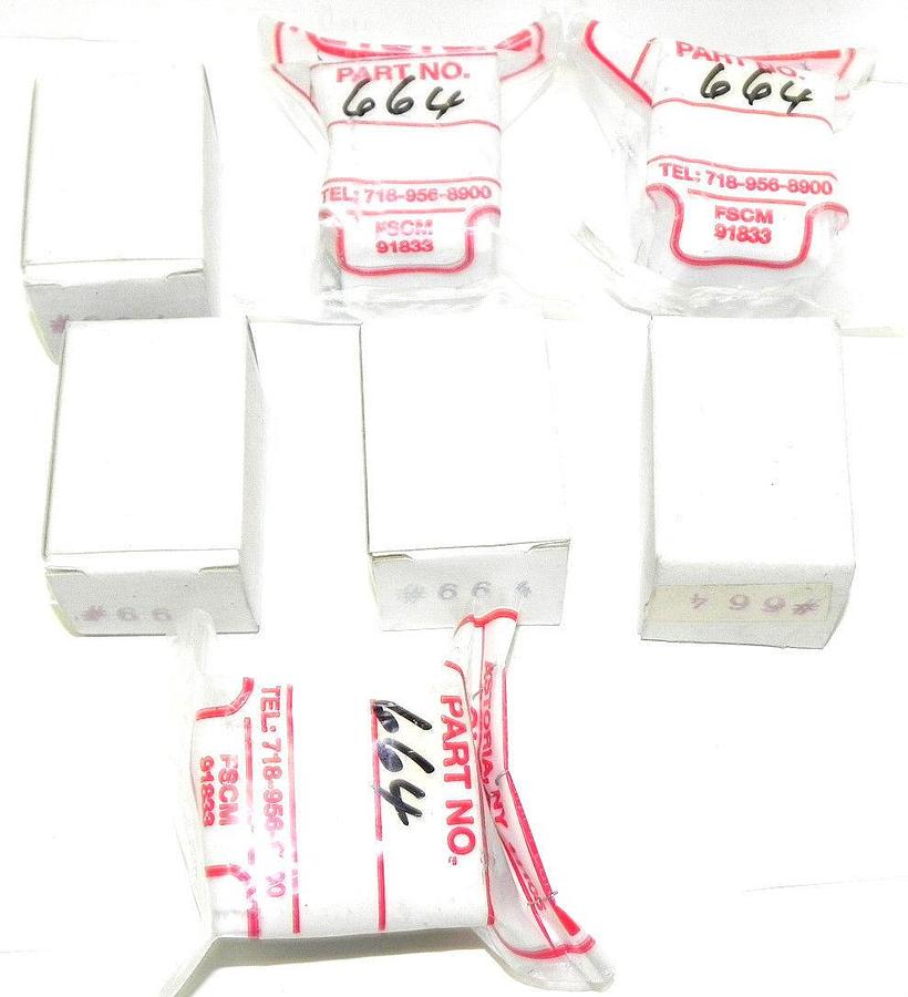 Used LOT OF 7 NEW KEYSTONE 664 COVERS