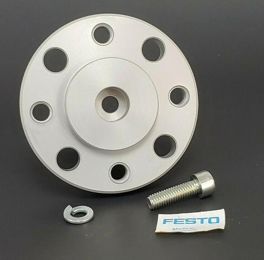 Used NEW FESTO AG 14656 PUSH-ON FLANGE 240989, M6X20-DIN912