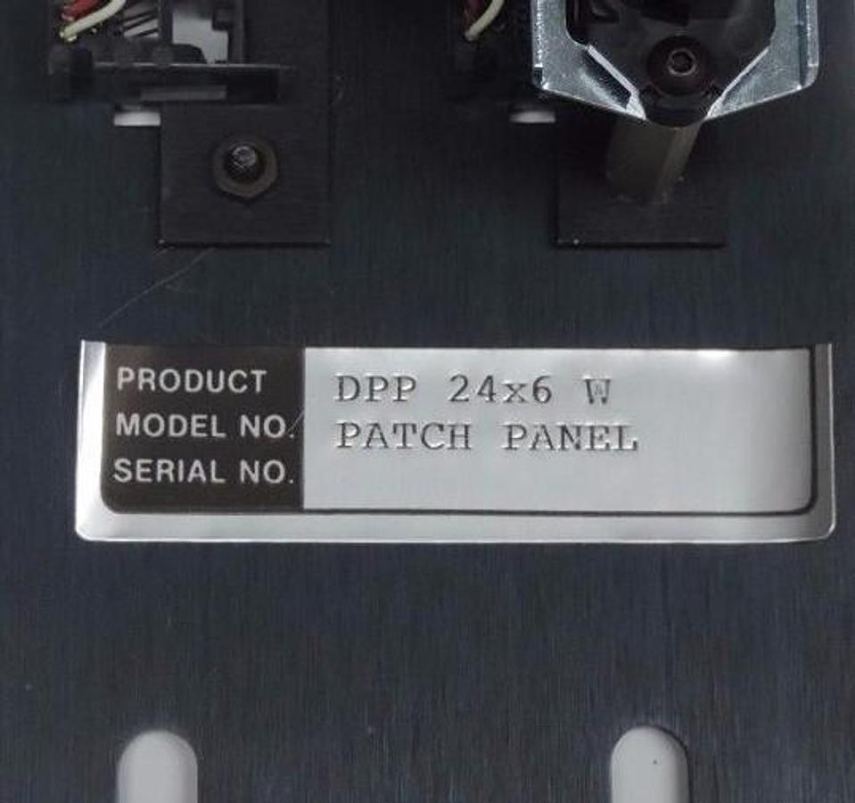 Used NIB CMS CABLE MANAGEMENT SYSTEMS CONTROL PANEL ASSEMBLY, PATCH PANELS