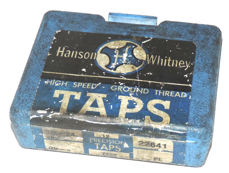 Used NEW LOT OF 12 HANSON WHITNEY 22641 3/8-24NF HS-G H4 FLUTED TAPS