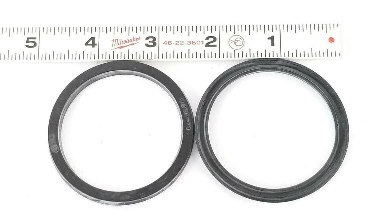 LOT OF 2 NEW GENERIC F267041 U CUP SEAL RINGS U237-01 , 2 IN. ID. 2-1/4 IN. OD.