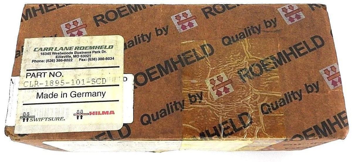 Used NIB ROEMHELD CLR-1895-101-SCD DOUBLE ACTING SWING CLAMP CLR1895101SCD