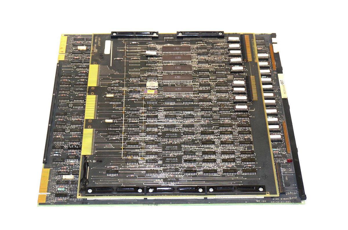 Used HONEYWELL 60140100-001 PC BOARD BCPUI52B-007, BCPMMU3B-004, BXCP153B-007