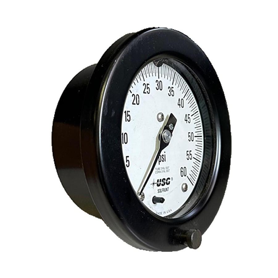 Used NEW AMETEK 150372 ACR-LOC PRESSURE GAUGE 60PSI 1/2'' ANPT 1933