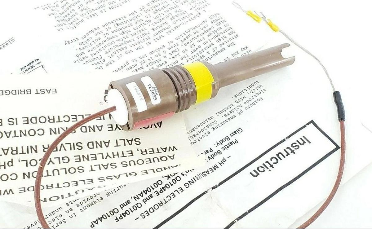 NEW FOXBORO Q0104PE pH MEASUREMENT ELECTRODE QO1O4PE QO104PE