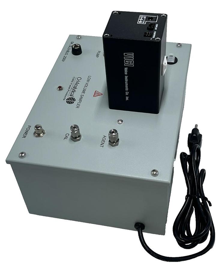 Used O-I-Analytical CMS Low Volume Sampler w/ VICI Valco Gear Box EUD 5A 250V