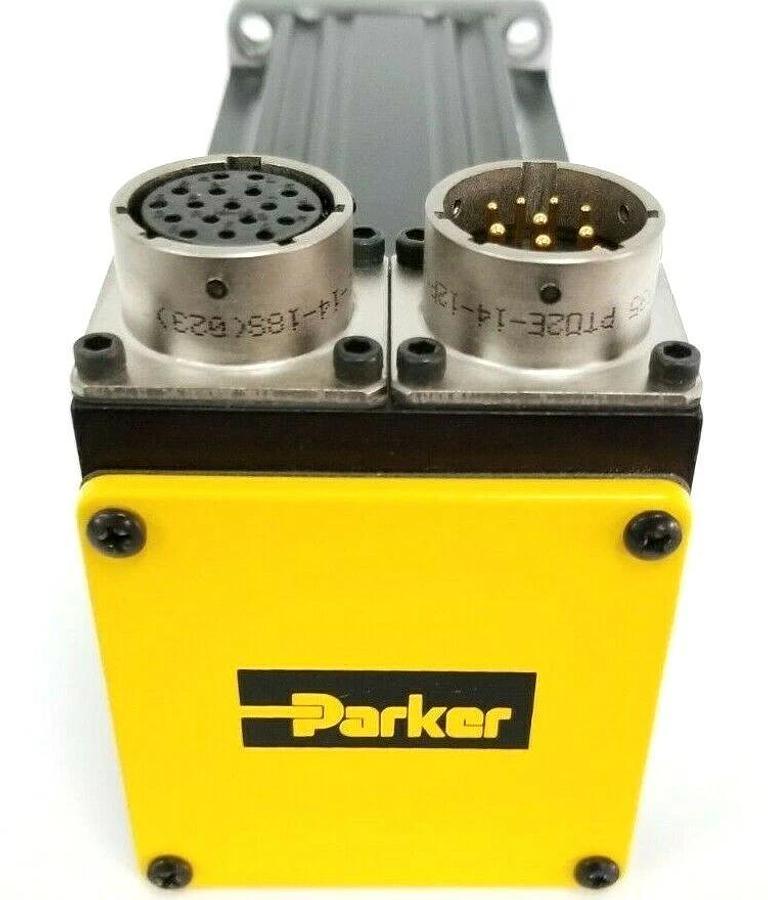 Used PARKER COMPUMOTOR SM233BE-NMSN MOTOR SM233BENMSN, 340V, 4.1A, 140 OZ-IN