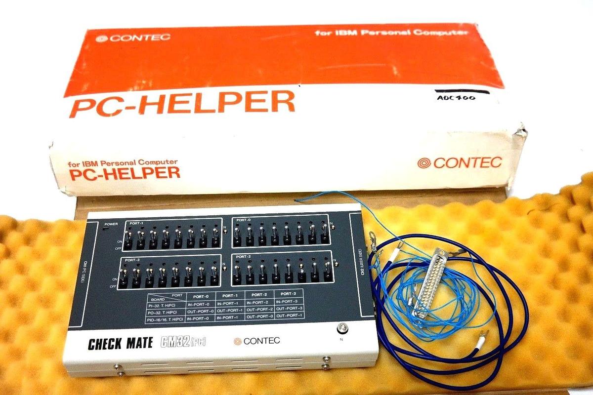 Used CONTEC CM32 (PC) CHECK MATE PC-HELPER FOR IBM PERSONAL COMPUTER CM32PC