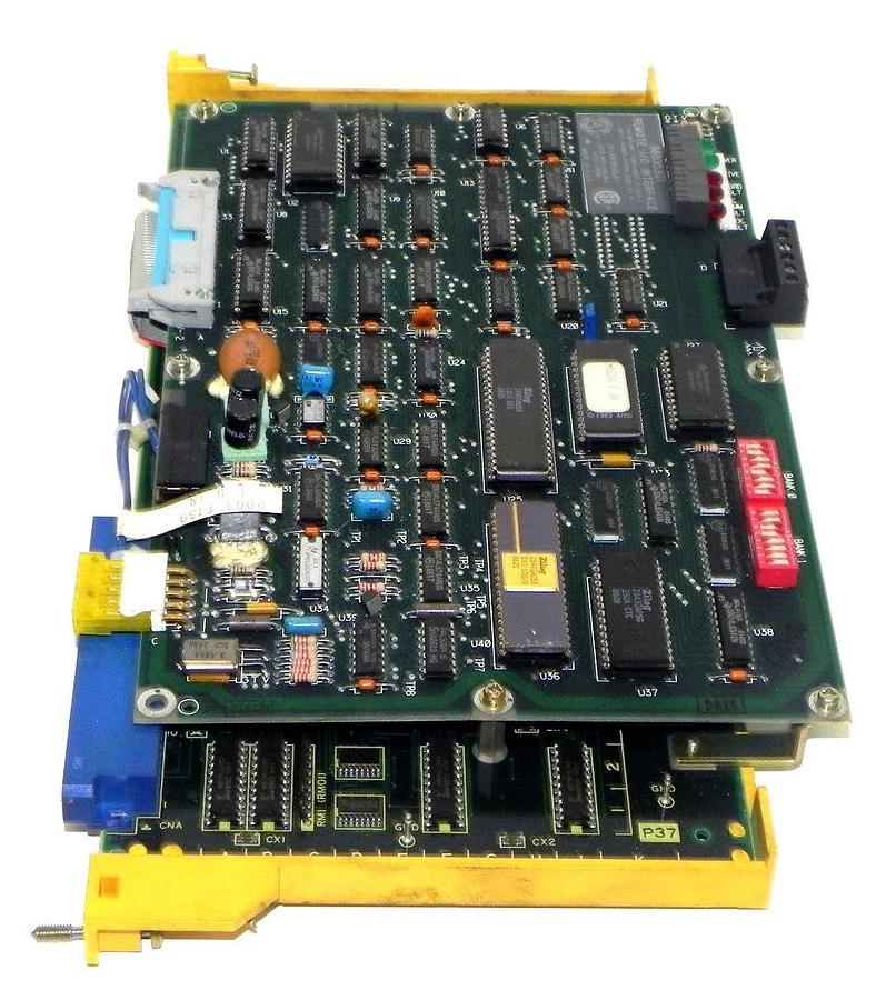 Used FANUC A16B-2200-0430/02A RIO MOTHERBOARD W/ AB 9663501 I/O INTERFACE BOARD