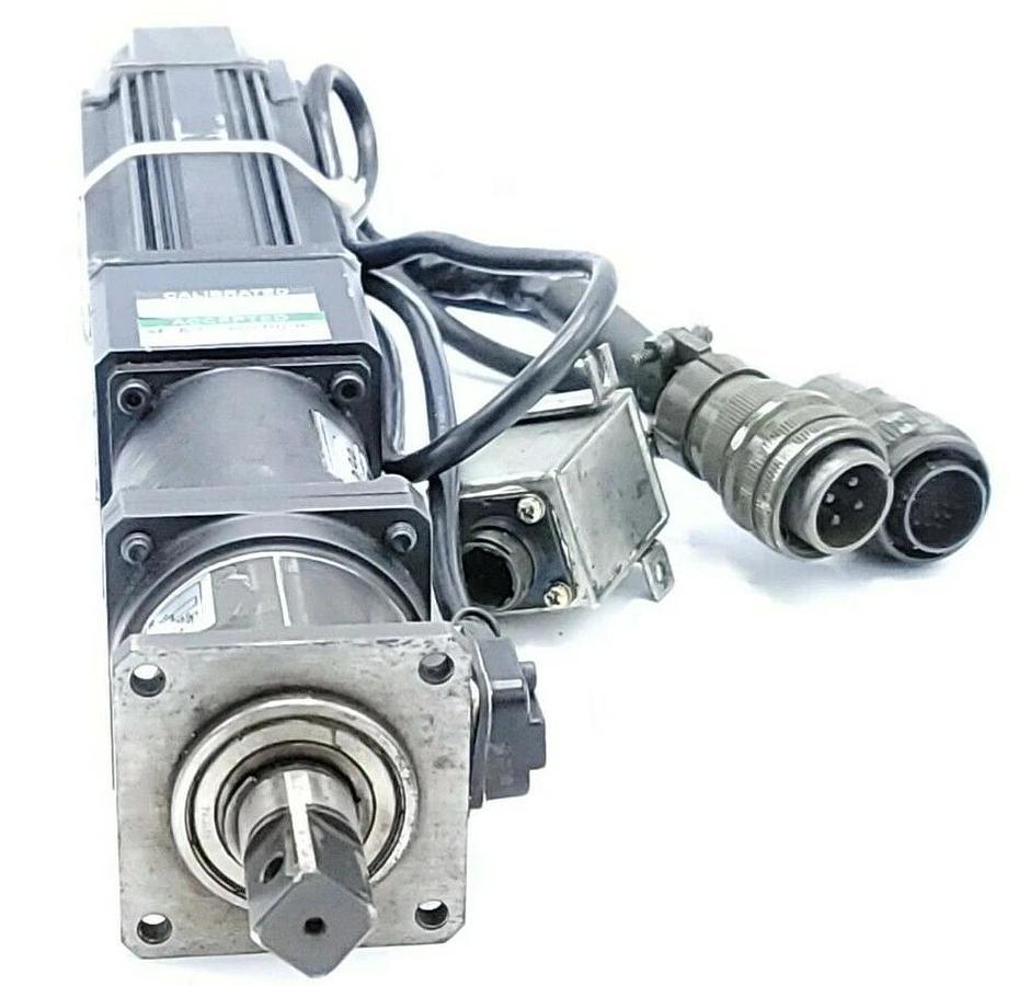 Used MATSUSHITA ELECTRIC MFA020HA1NSJ SERVO MOTOR W/ DFT-132MS-3, TD-130-DFS