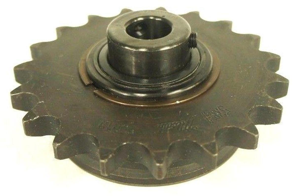 Used MARTIN 50B19 ROLLER SPROCKET WITH SEAL MASTER ER-10 BEARING 5/8" BORE