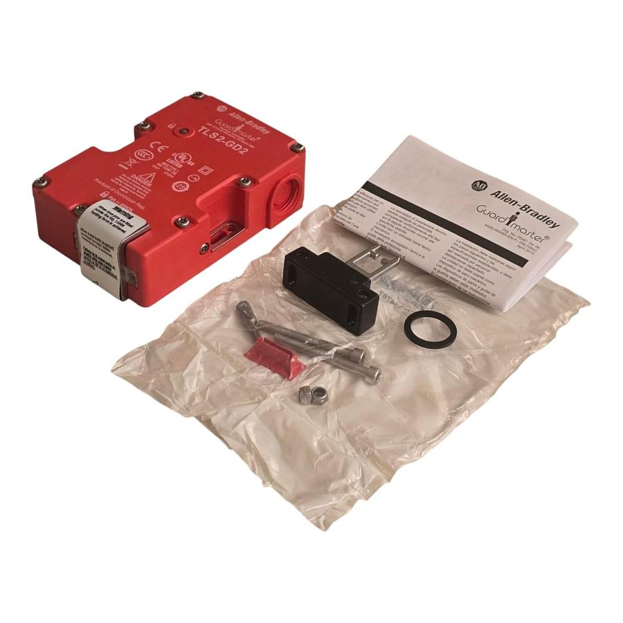 Surplus Allen Bradley 440G-T27177 /E Guardmaster TLS2-GD Safety Switch 24V AC/DC