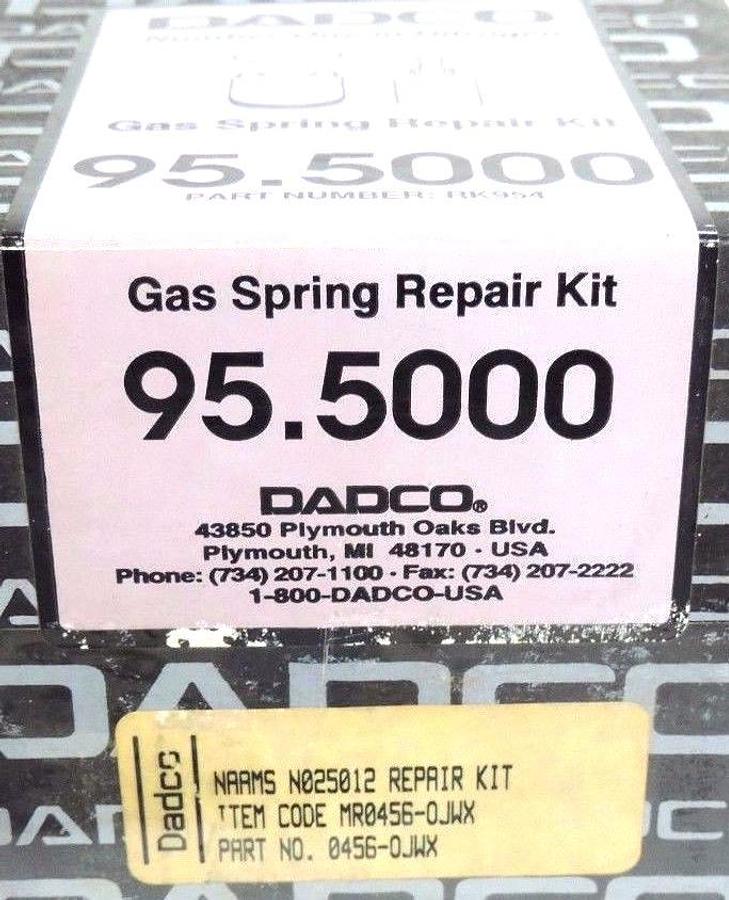 Used NIB DADCO 95.5000 GAS SPRING REPAIR KIT 0456-OJWX, MR0456-OJWX, NAAMS N025012