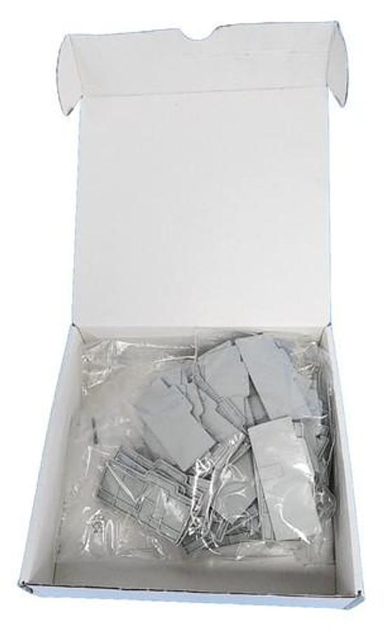 Used BOX OF 46 NEW ALLEN BRADLEY 1492-EBP6T END BARRIERS SER. A
