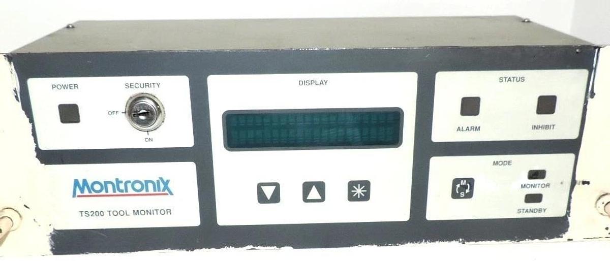 Used MONTRONIX TS200 TOOL MONITOR
