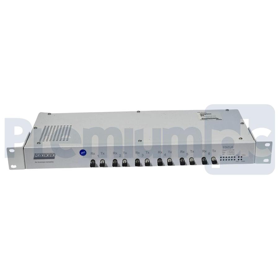 Used Foxboro P0922KS Rev. B I/A Series 6 Port Ethernet Hub P0922KS-B 120-240VAC NEW