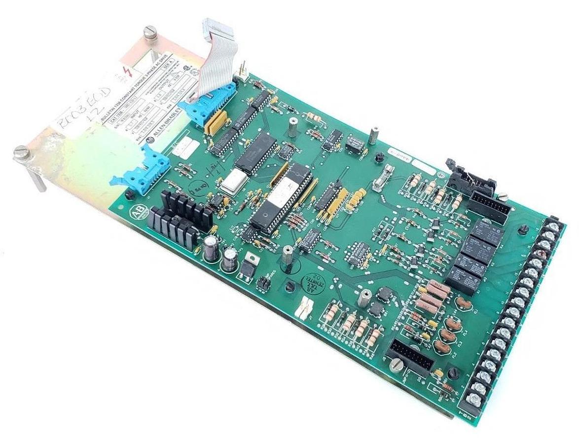 Used ALLEN BRADLEY 1336-B003-EOD-L2 DRIVE ASSEMBLY 120659 148363 REV. 02 (INCOMPLETE)