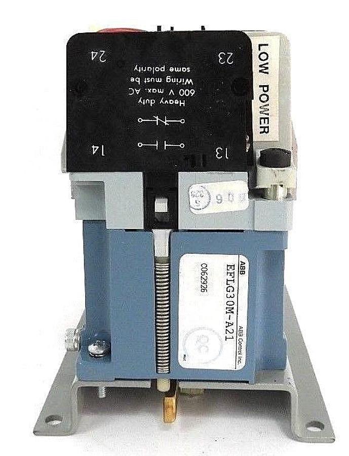 NIB ABB EFLG30M-A21 SPEC. DUTY MI CONTR. 120/60, EFLG30, EFLG-30-RP, EFLG-30-CK