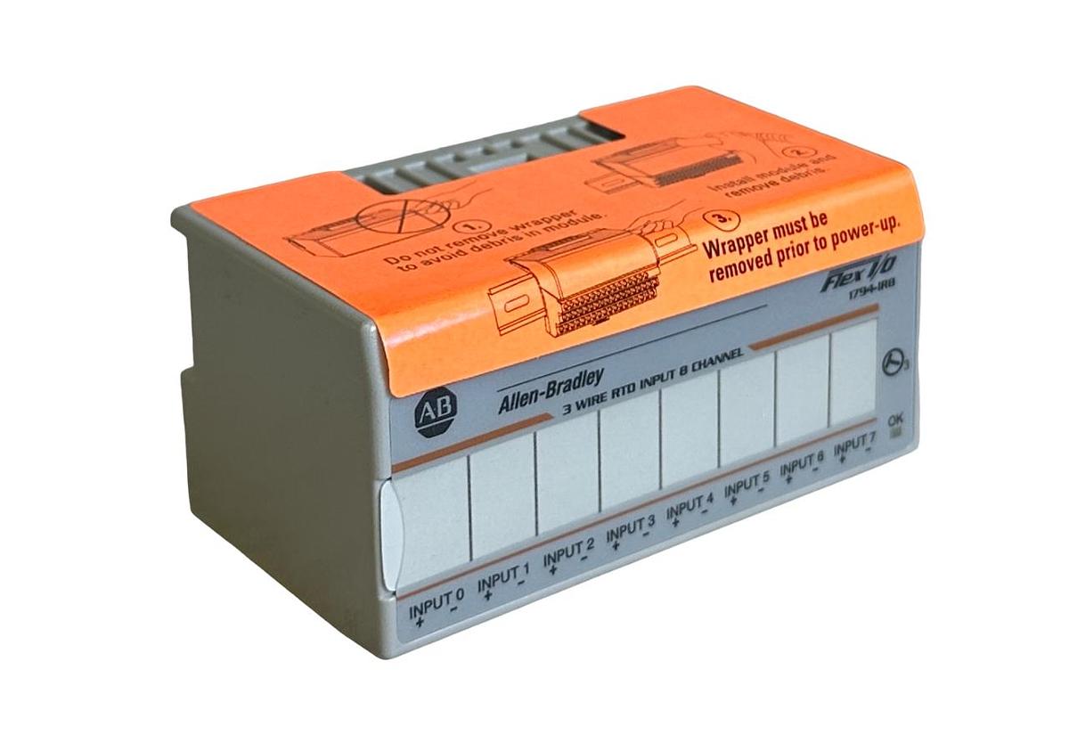 Used NEW ALLEN BRADLEY 1794-IR8 /A Flex I/O 8-PT RTD INPUT MODULE 1794IR8 NOS