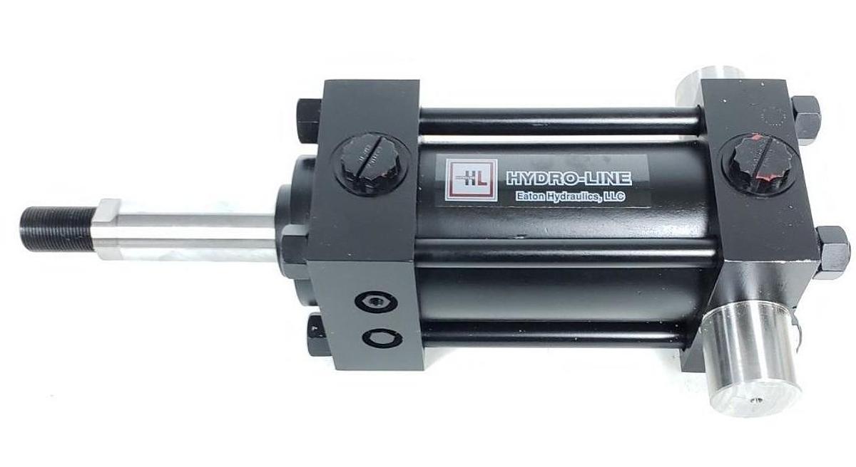 Used NIB EATON HYDRO-LINE N5W-3.25X4-B-1.38-2-T-H-R-1-1 CYLINDER 3000PSI J118