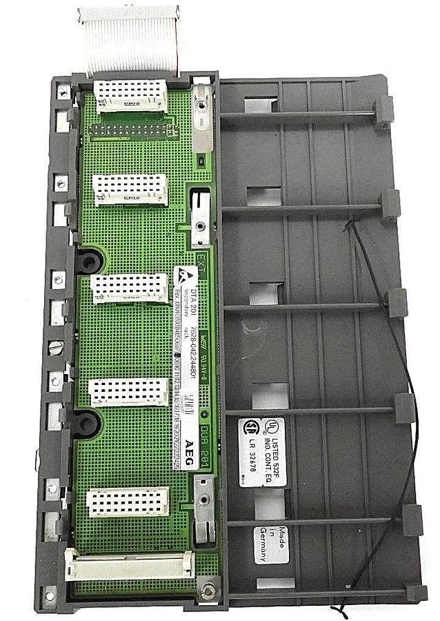 Used AEG MODICON DTA 201 7628-042.244801 SECONDARY RACK 5-SLOT REV. 08
