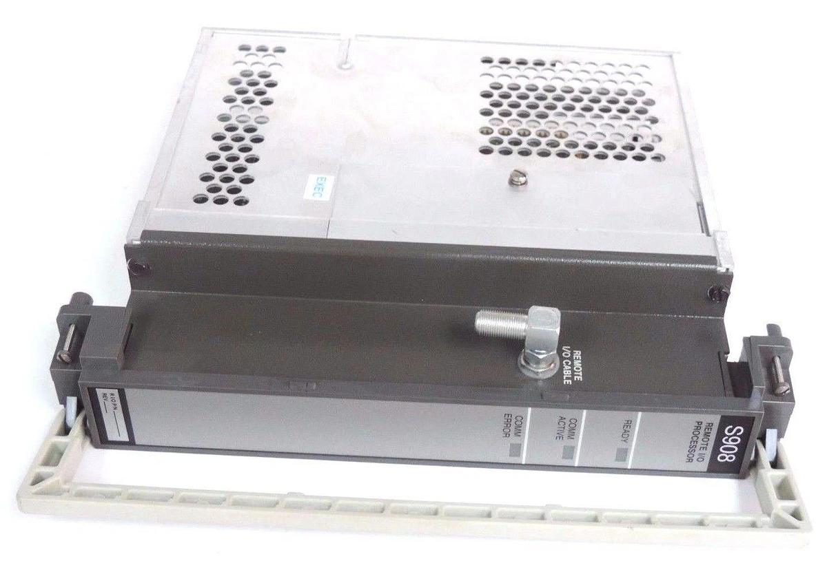 Used MODICON AS-9385-001 REMOTE I/O PROCESSOR AS9385001, AS-S908-110